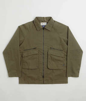ConvertibleCollar Uskees 3045 Ripstop Field Jacket - Ivy Green