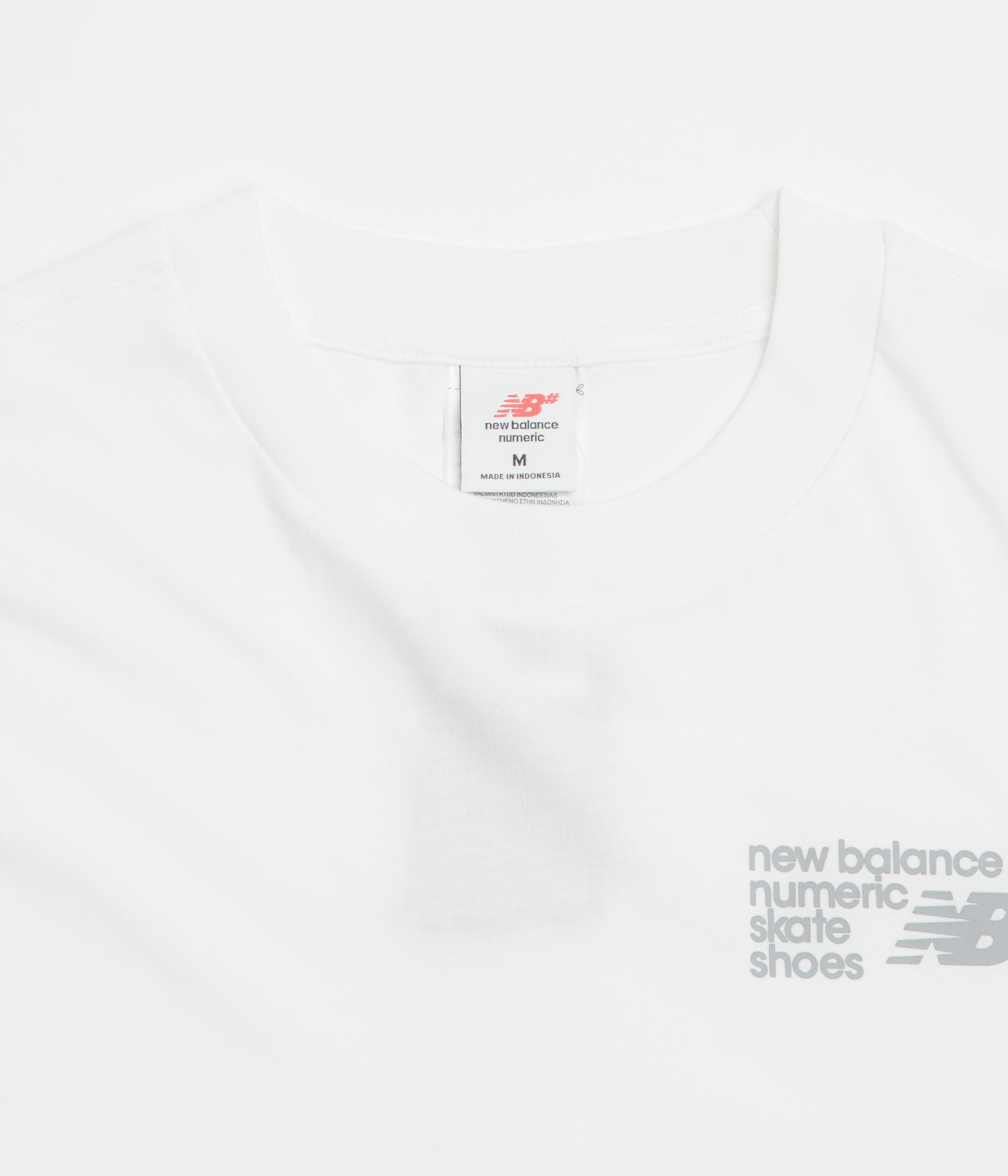 one-piece New Balance Numeric Small Logo T-Shirt - White