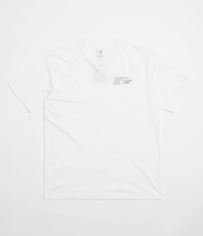 New Balance Numeric Small Logo T-Shirt - White spring outfit