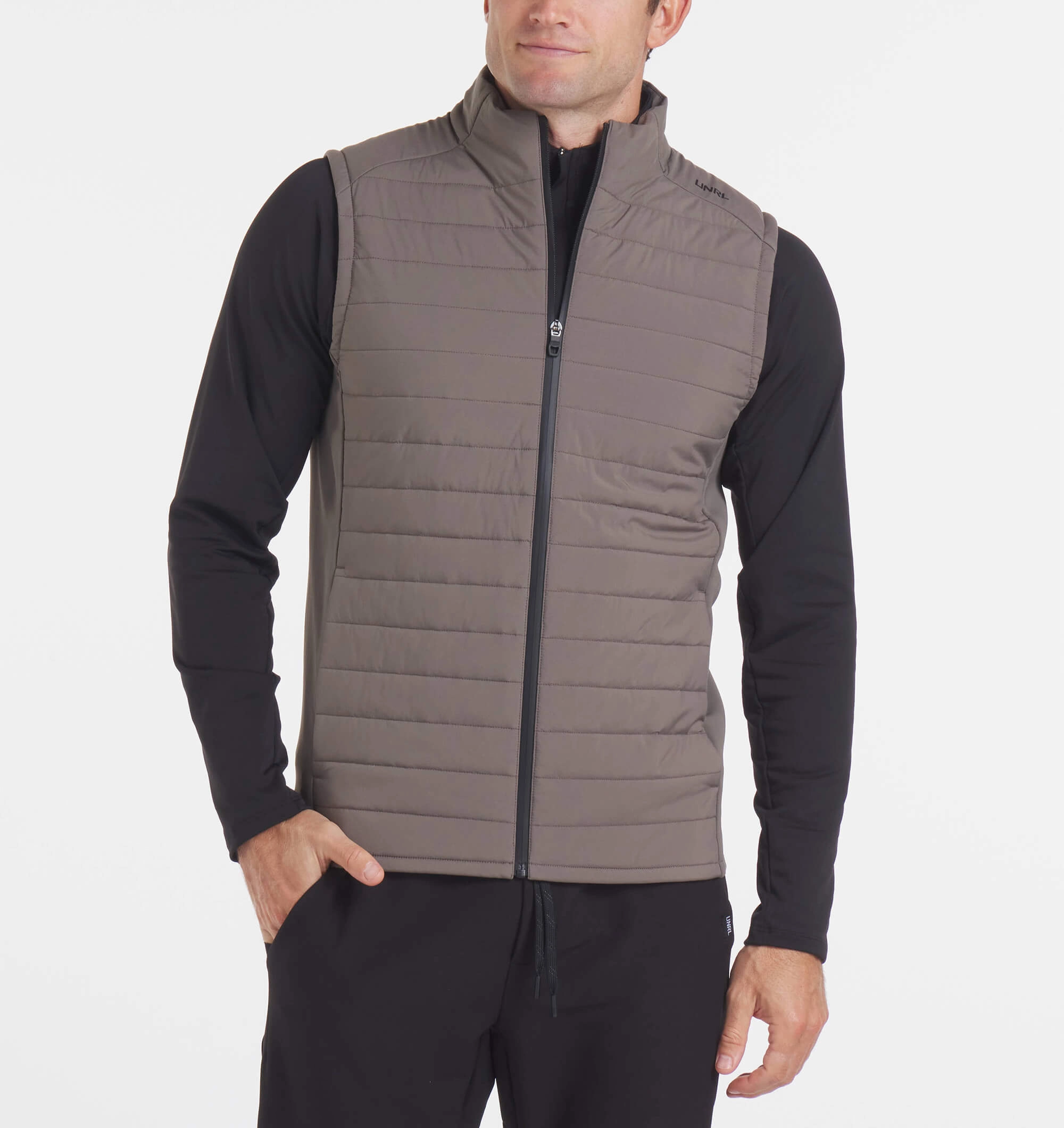 Vancouver Quilted Vest Hydrophobic Surface Treatment