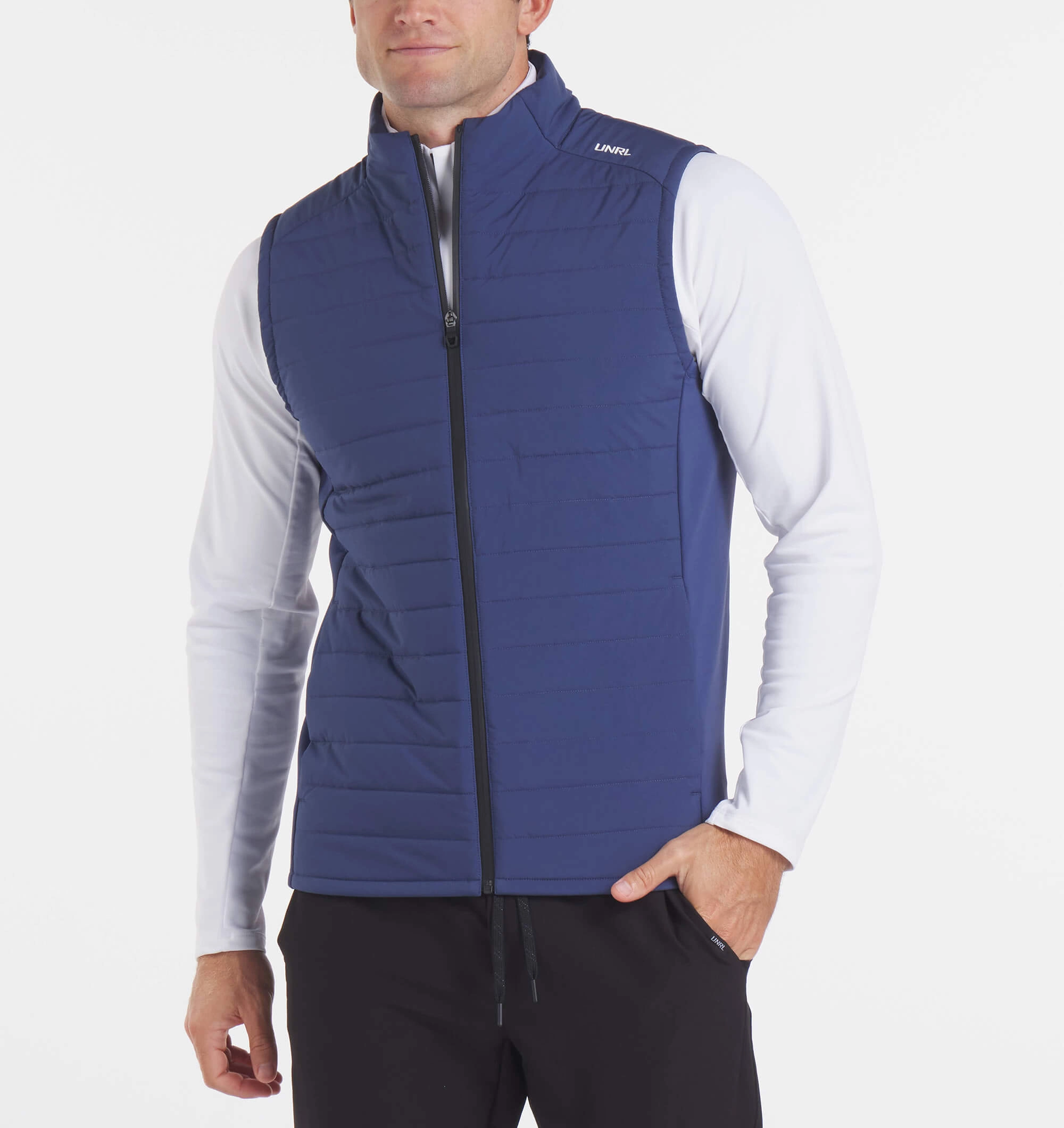 SoftBrushed Non Restrictive Mobility Vancouver Quilted Vest