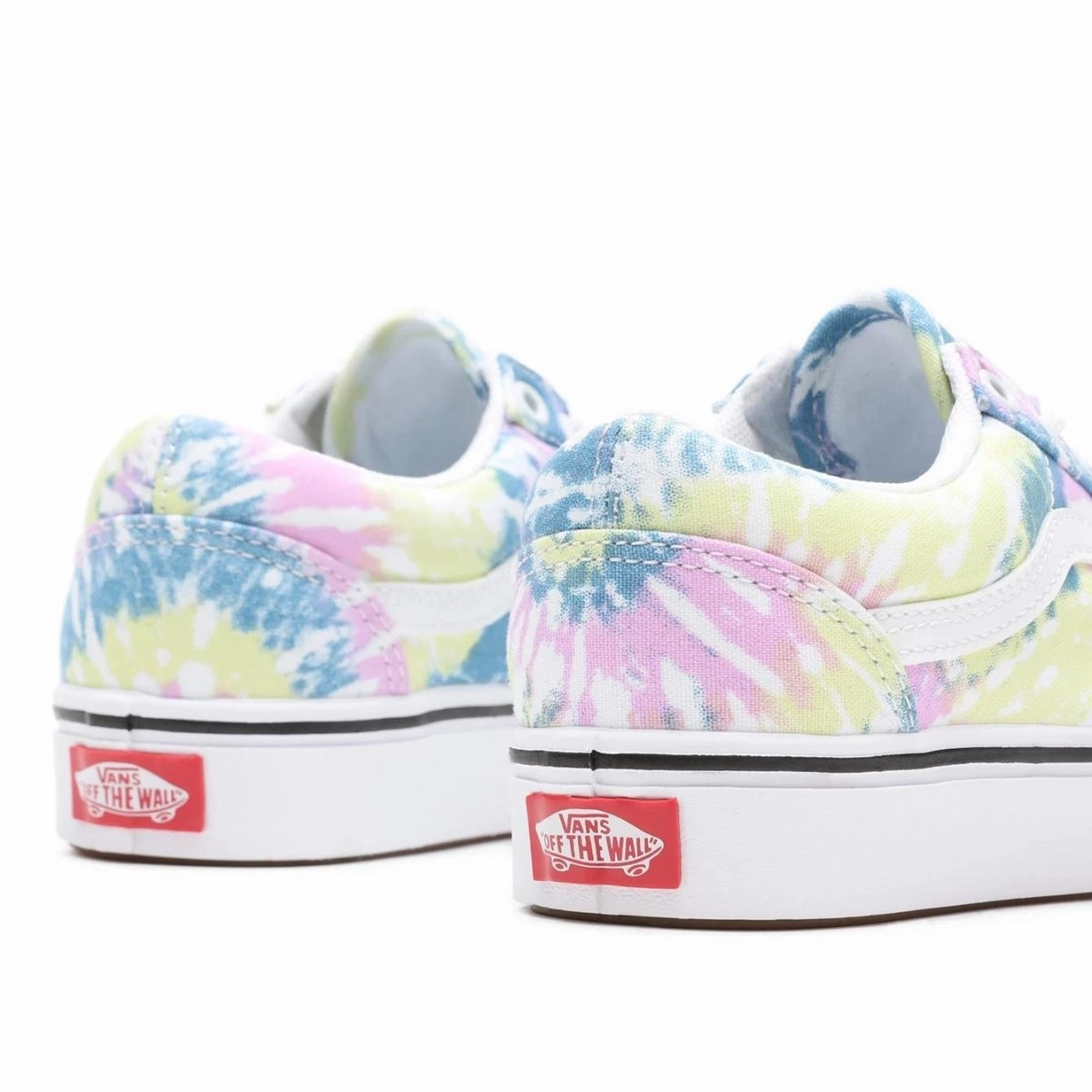 Steady Form Fresh flexibility Vans Unisex Comfy Cush Old Skool Tie Dye Orchid/True White