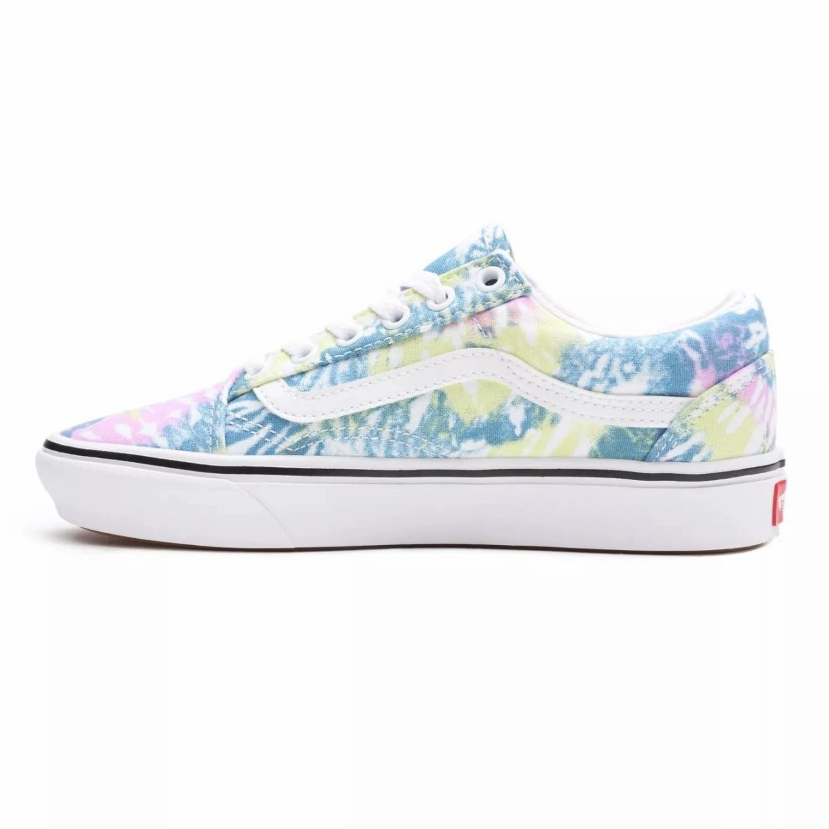 Vans Unisex Comfy Cush Old Skool Tie Dye Orchid/True White Anti Collision Toe Light Framework