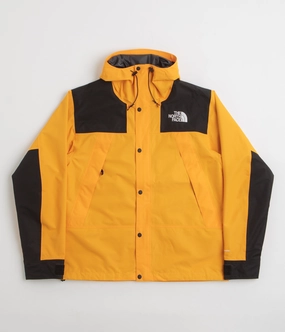 The North Face Dryvent Mono Mountain Jacket - Summit Gold / TNF Black suitable for indoor activities Cold Day Wear