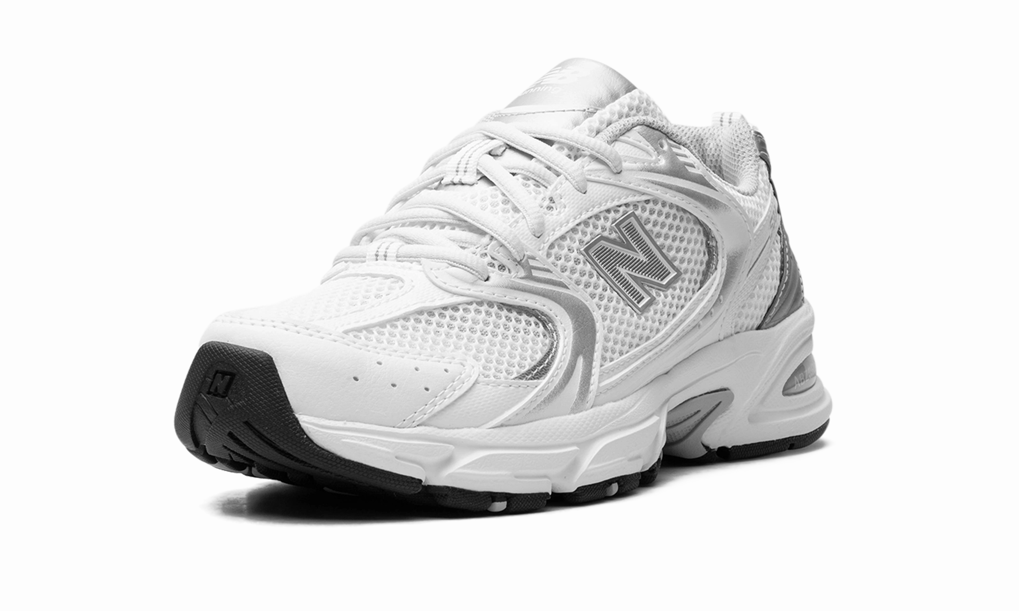 Regular Walk Grip Texture 530 "White / Silver"