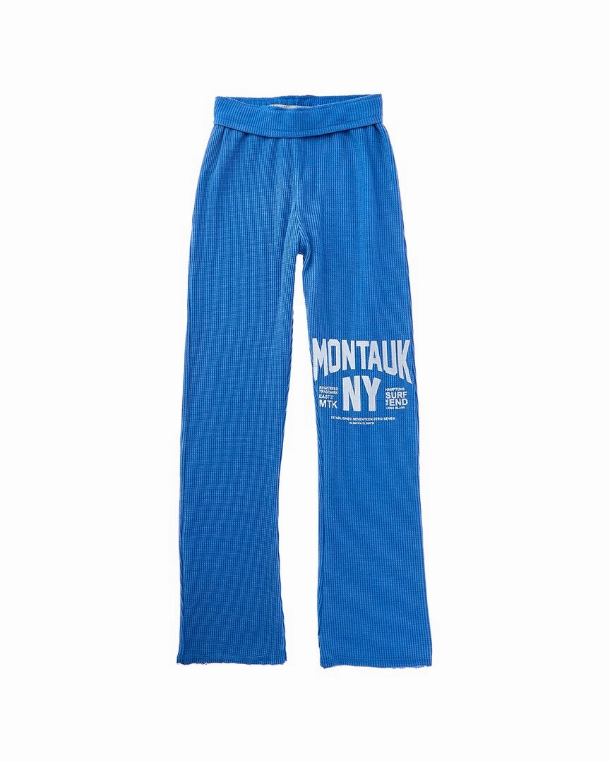 Flattering Comfort Vintage Havana Montauk Thermal Fold-Over Pant