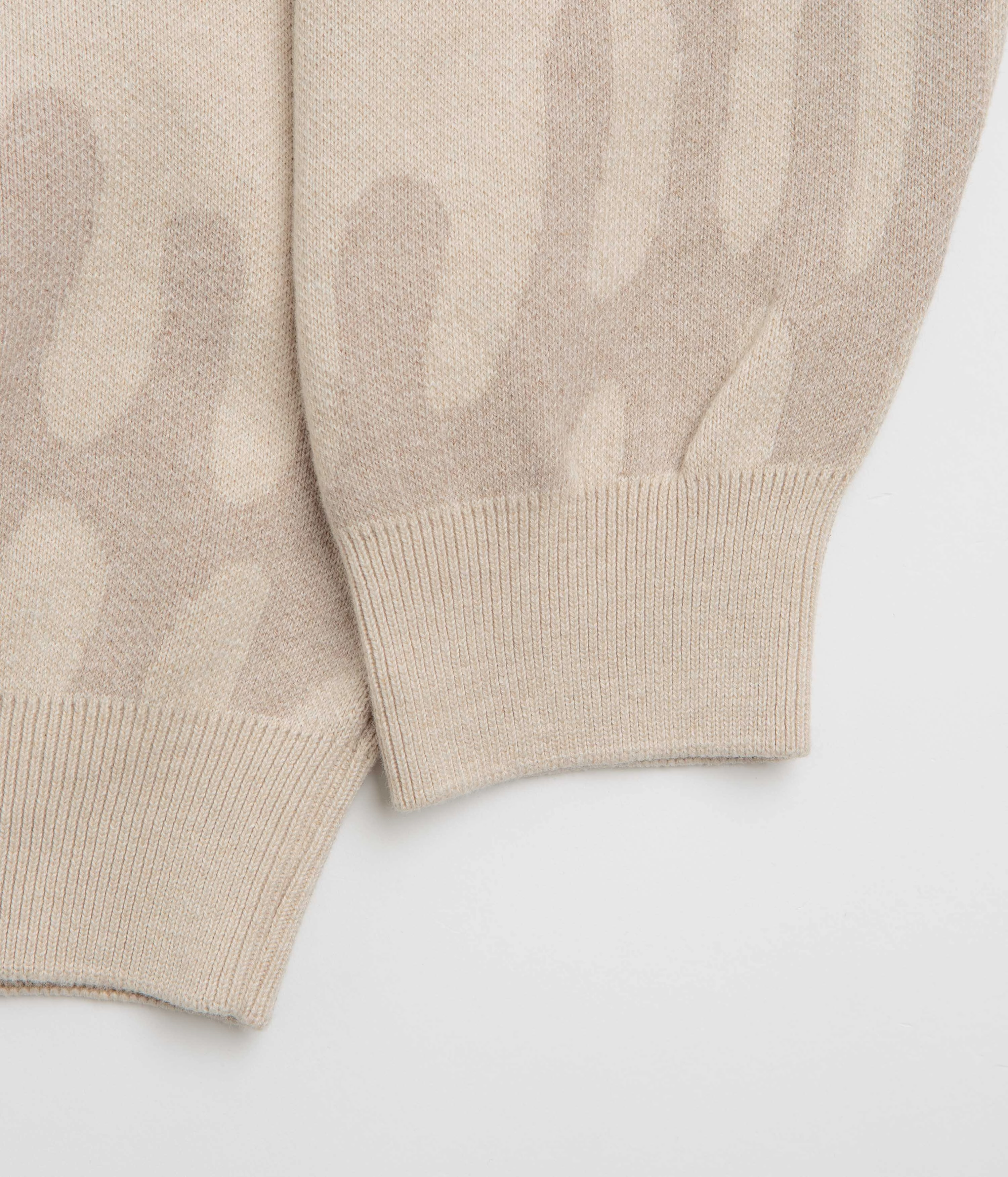 by Parra Static Stalker Sweatshirt - Sand Versatile Top aesthetic features