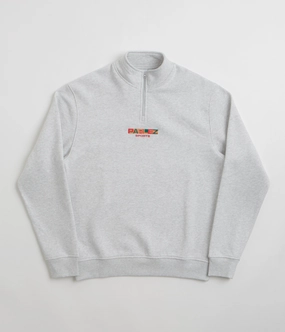 Parlez Ora 1/4 Zip Sweatshirt - Heather Vintage Look