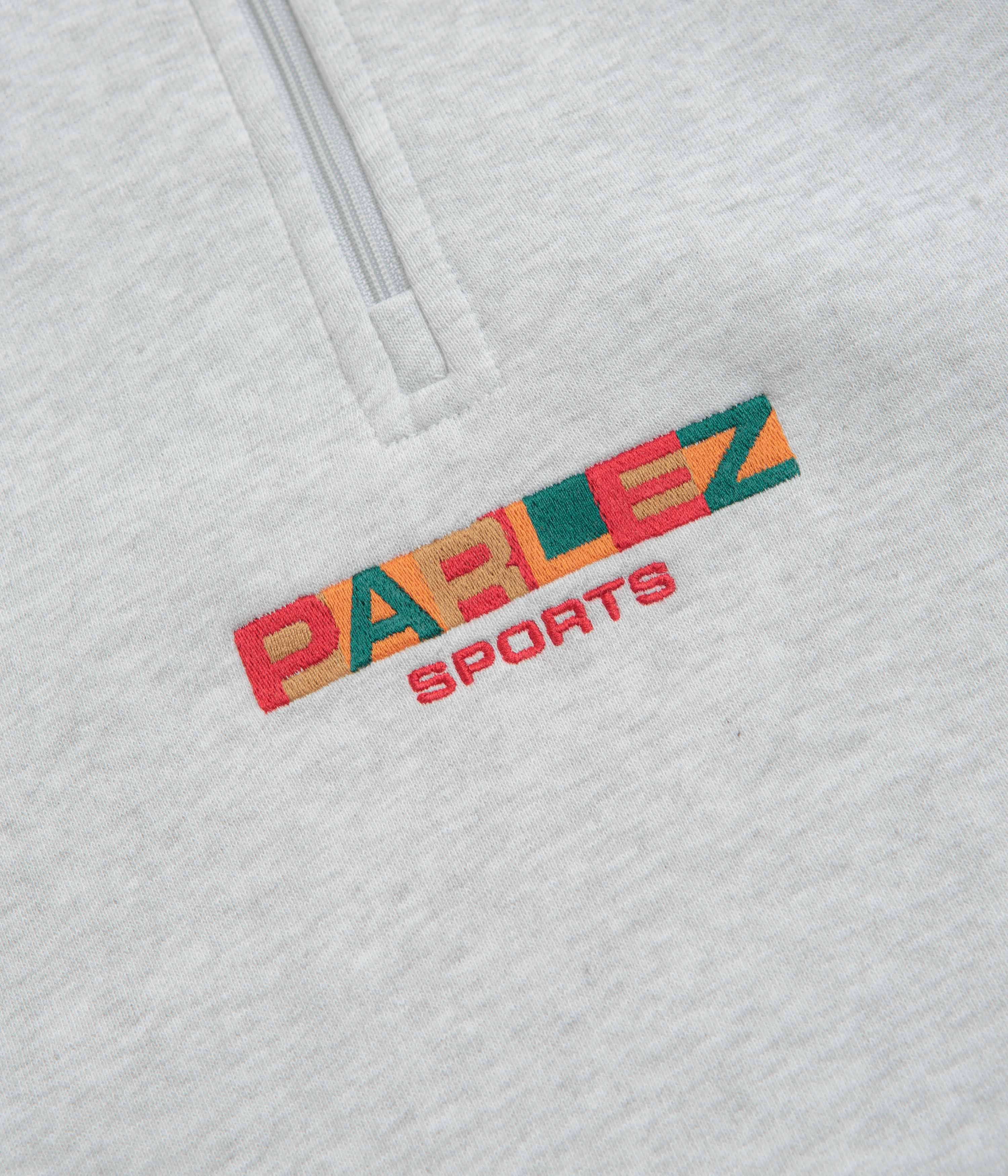 product after sales service product designer prestige Parlez Ora 1/4 Zip Sweatshirt - Heather