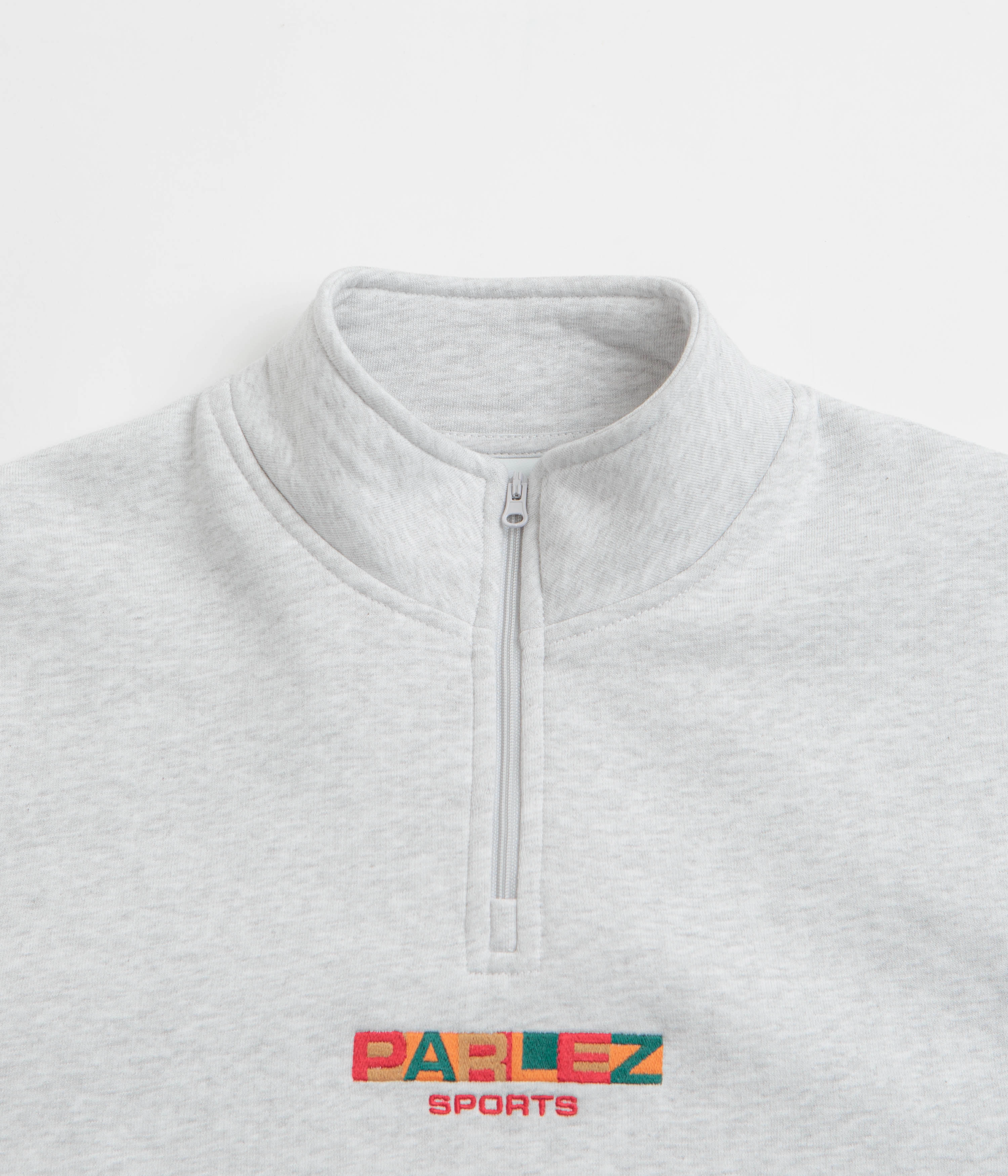 Parlez Ora 1/4 Zip Sweatshirt - Heather Classic Layering