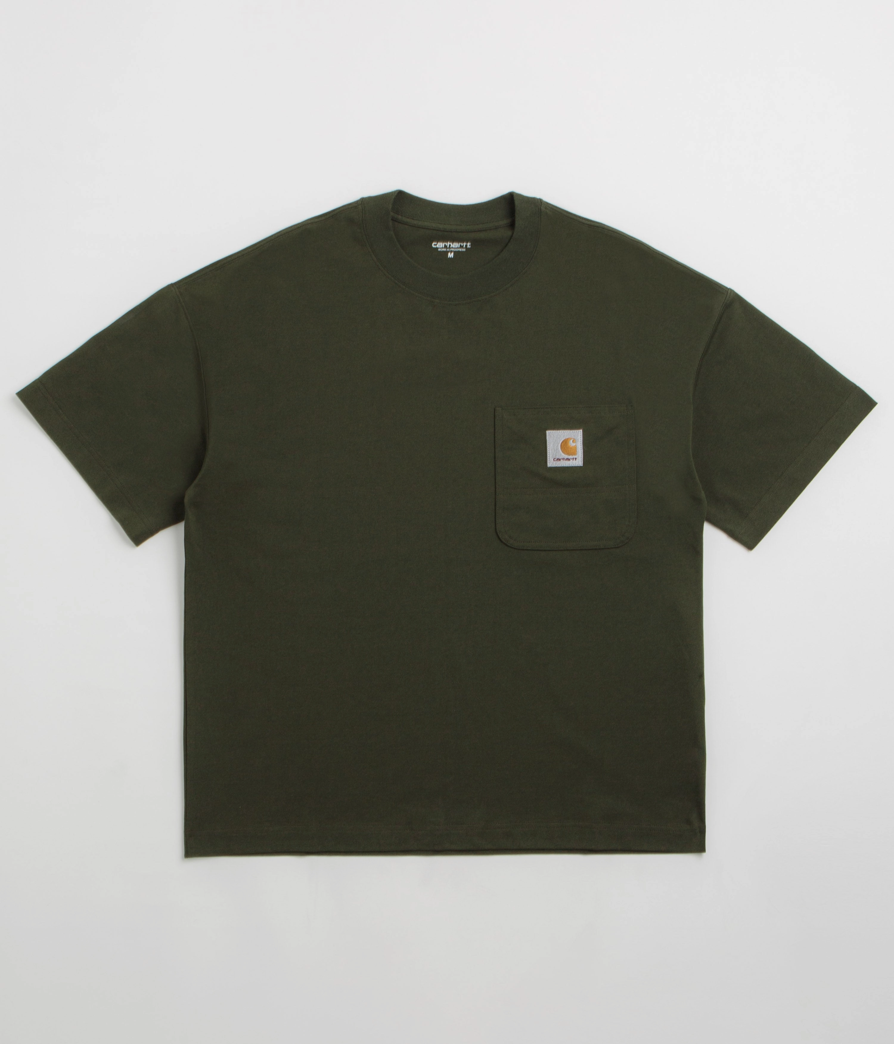 Carhartt Work Pocket T-Shirt - Olive leggings silhouette softball