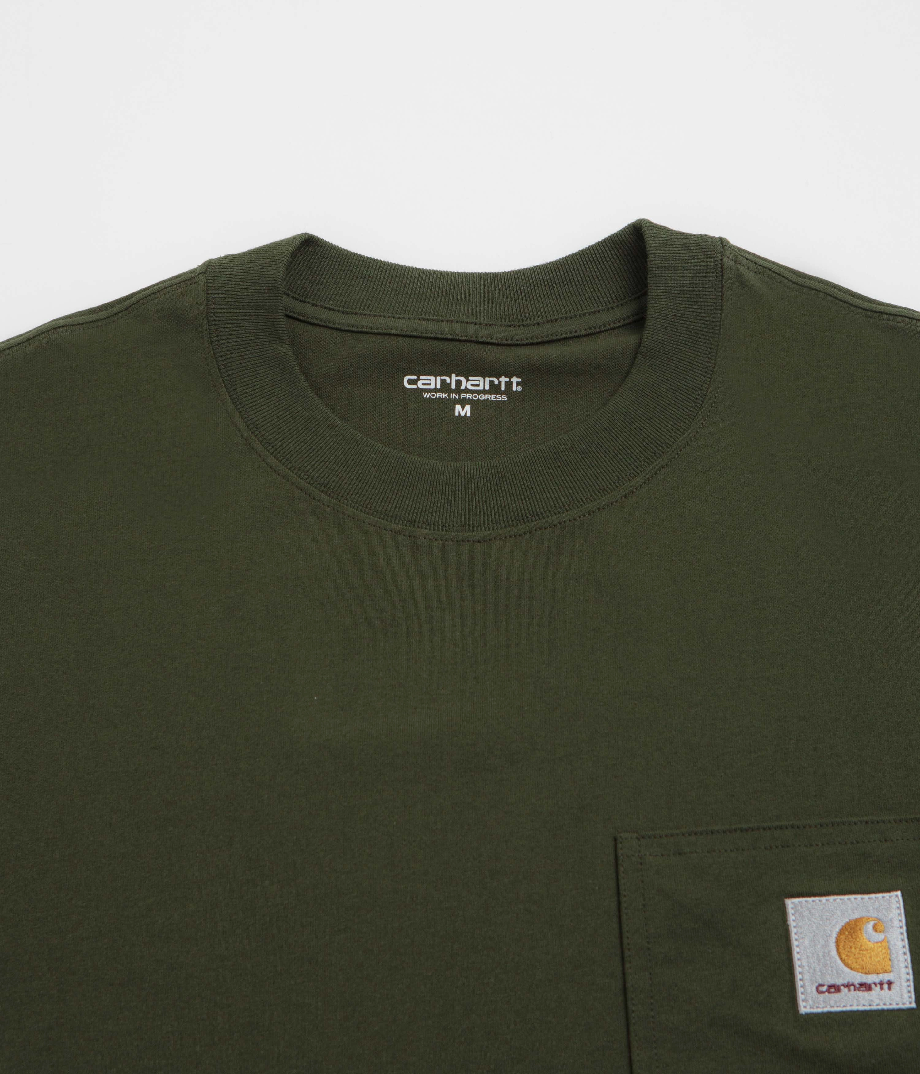 Plus Size Running Event Carhartt Work Pocket T-Shirt - Olive