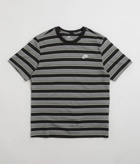 Nike Stripe Club T-Shirt - Black Volleyball boat venue