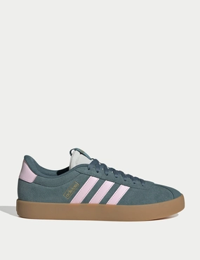 simple details Zero Break In Feel VL Court 3.0 Shoes - Preloved Teal/Clear Pink/Gold Metallic