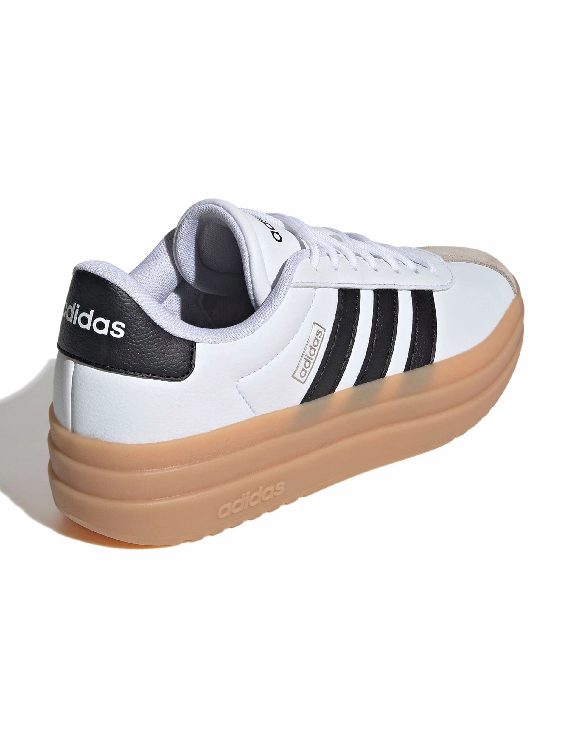 Multi Density Traction VL Court Bold Shoes - Cloud White/Core Black/Wonder Beige