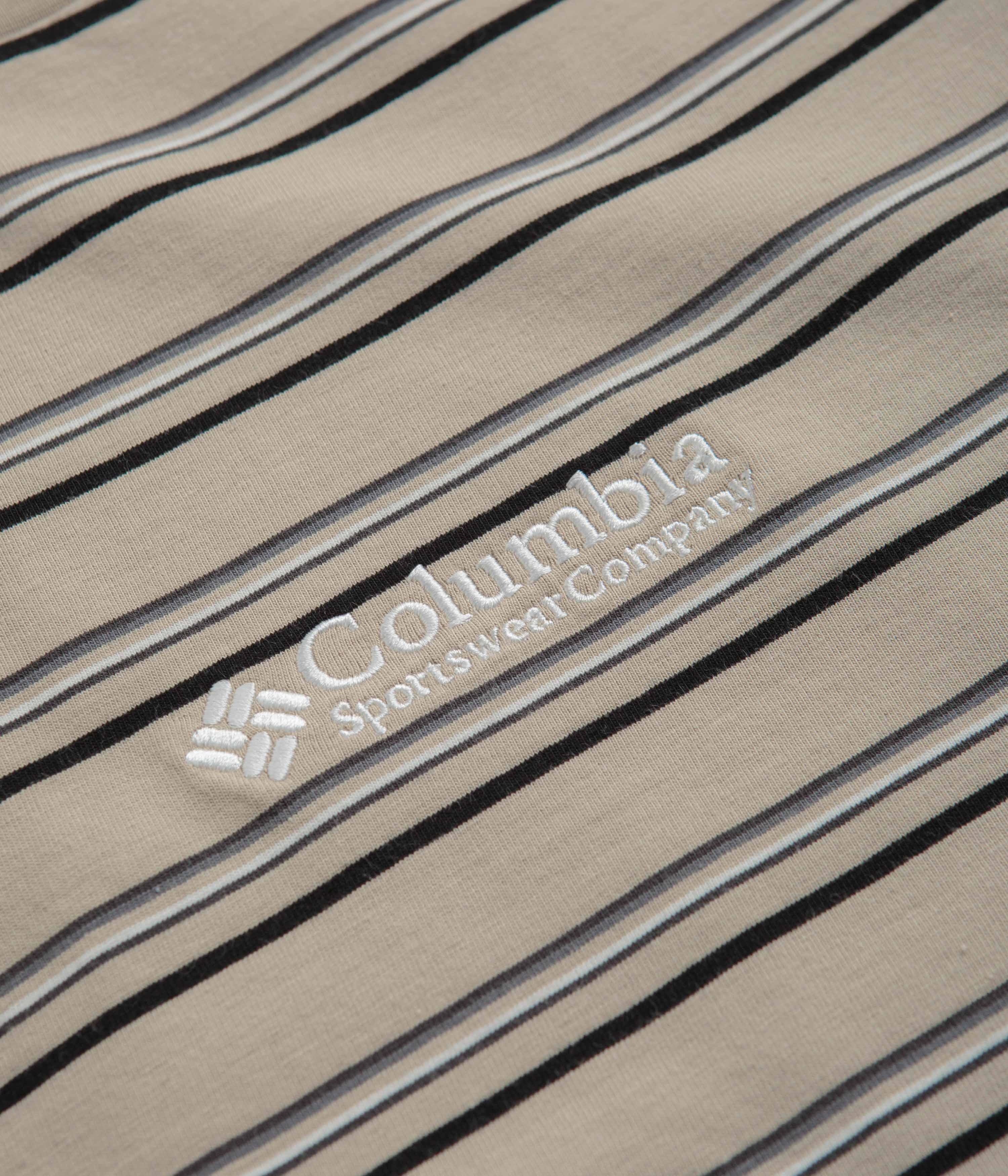 Columbia Somer Slope Striped T-Shirt - Ancient Fossil Formal Wear buckle