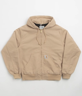 All Weather Performance Carhartt OG Active Jacket - Dusty Hamilton Brown Rinsed