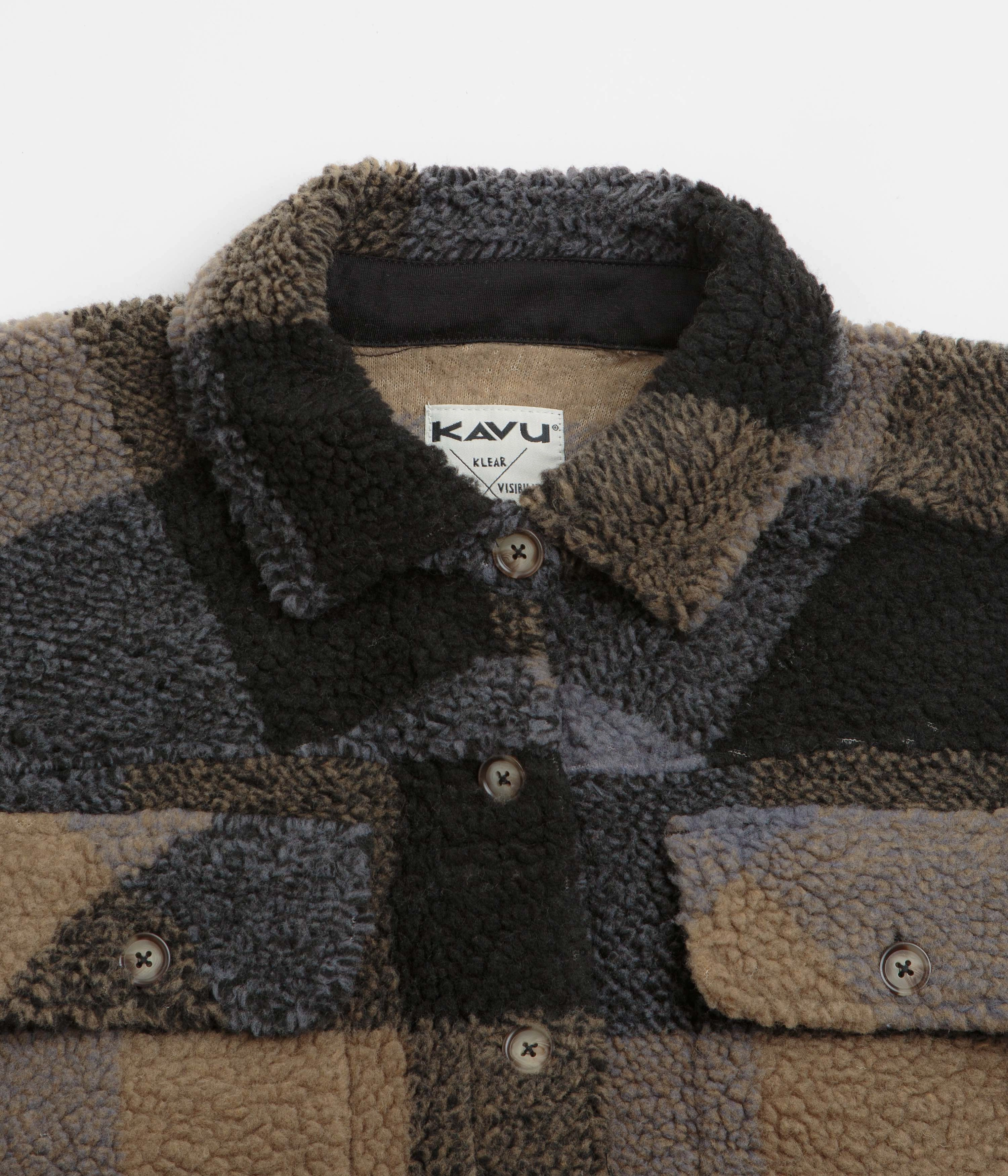 Kavu Womens Northern Sky Shirt Jacket - Nightshade Plaid Heavy Duty Ventilation Vents