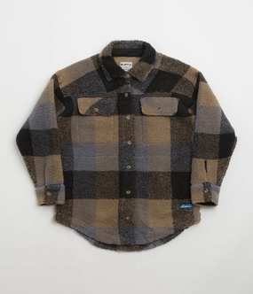 Kavu Womens Northern Sky Shirt Jacket - Nightshade Plaid Certificate formal dinner