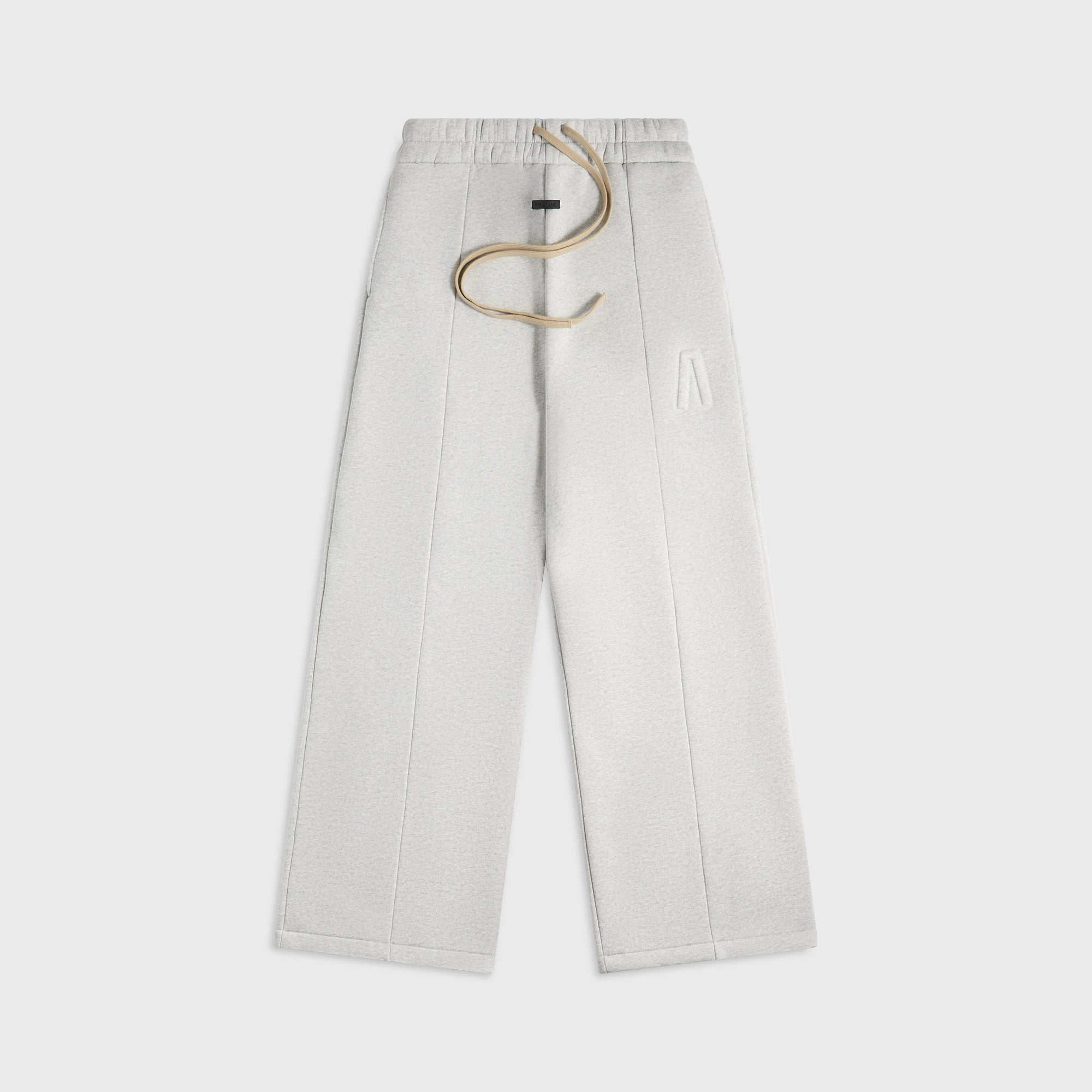 Stretch Fit Wear ErgonomicArticulatedDesign Fear Of God Wide Leg Sweatpant - Melange Grey