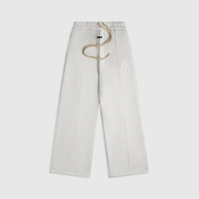 Stretch Fit Wear ErgonomicArticulatedDesign Fear Of God Wide Leg Sweatpant - Melange Grey