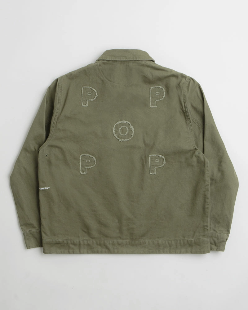 Pop Trading Company Full Zip Jacket - Four Leaf Clover Journal