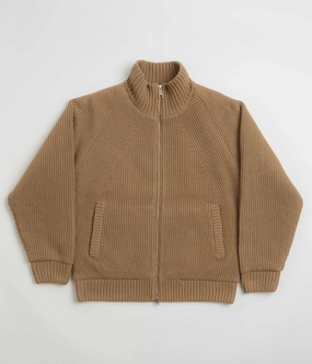 Grid Fleece Lining All terrain Carhartt Banley Sweater Jacket - Peanut