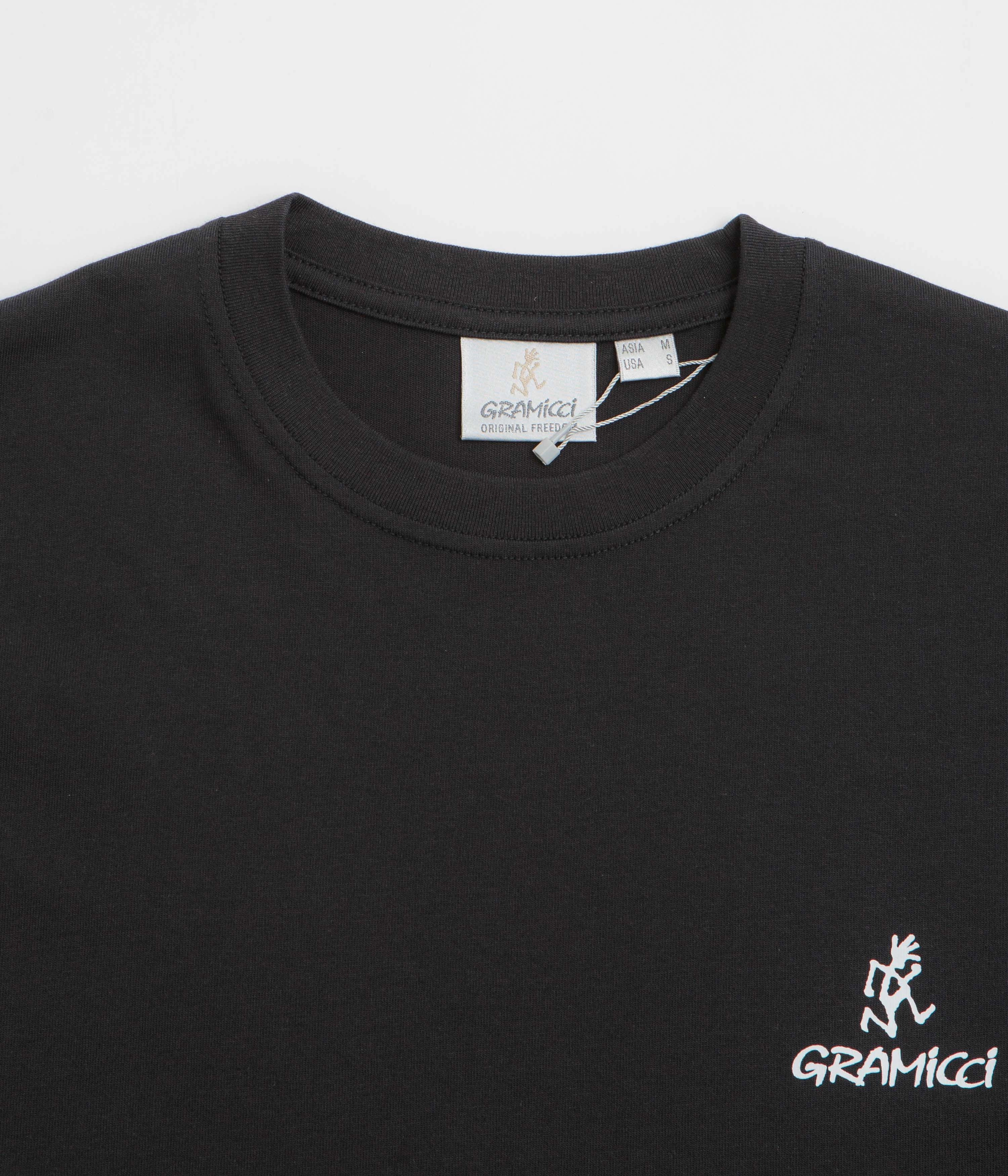 Gramicci One Point Logo T-Shirt - Black Airbnb venue