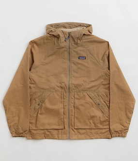 Trophy Prospect Patagonia Lightweight Waxed Cotton Jacket - Slab Khaki
