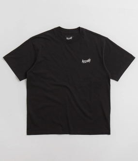 Welcome Vamp Core Garment Dyed Knit T-Shirt - Black Matching Set