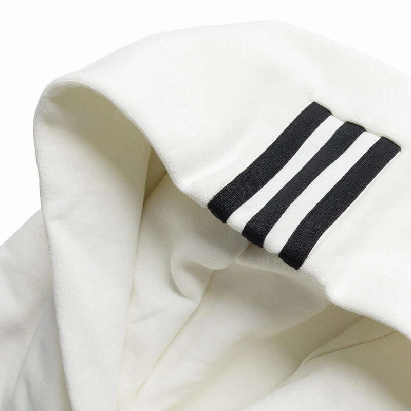 Willy Chavarria x Adidas Heavyweight Hoodie - Off White school wear Compact Weave