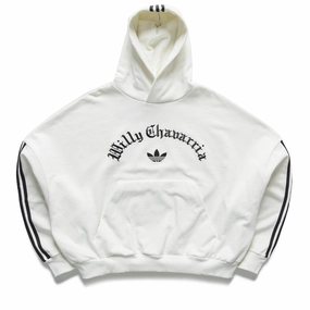 Willy Chavarria x Adidas Heavyweight Hoodie - Off White Sleepwear Performance Layer