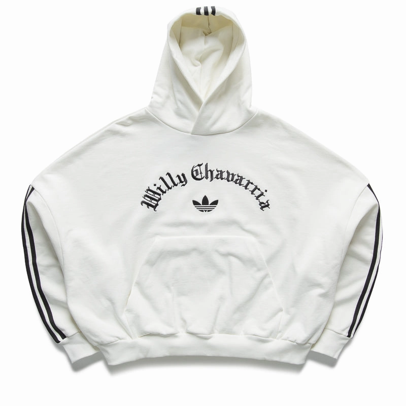 Willy Chavarria x Adidas Heavyweight Hoodie - Off White Sleepwear Performance Layer