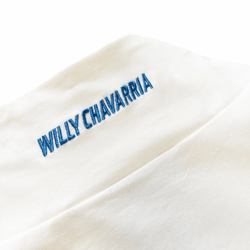 Willy Chavarria x Adidas Poplin Track Top - Off White Connect Hope