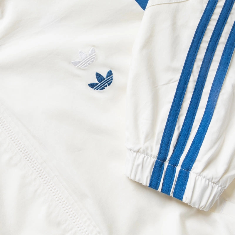 Neutral Comfort Ventilation Grommets Willy Chavarria x Adidas Poplin Track Top - Off White