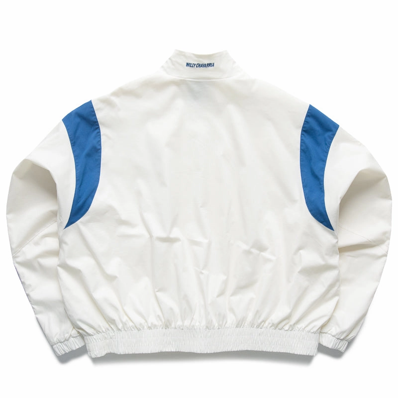 Willy Chavarria x Adidas Poplin Track Top - Off White Defy Individual-sports
