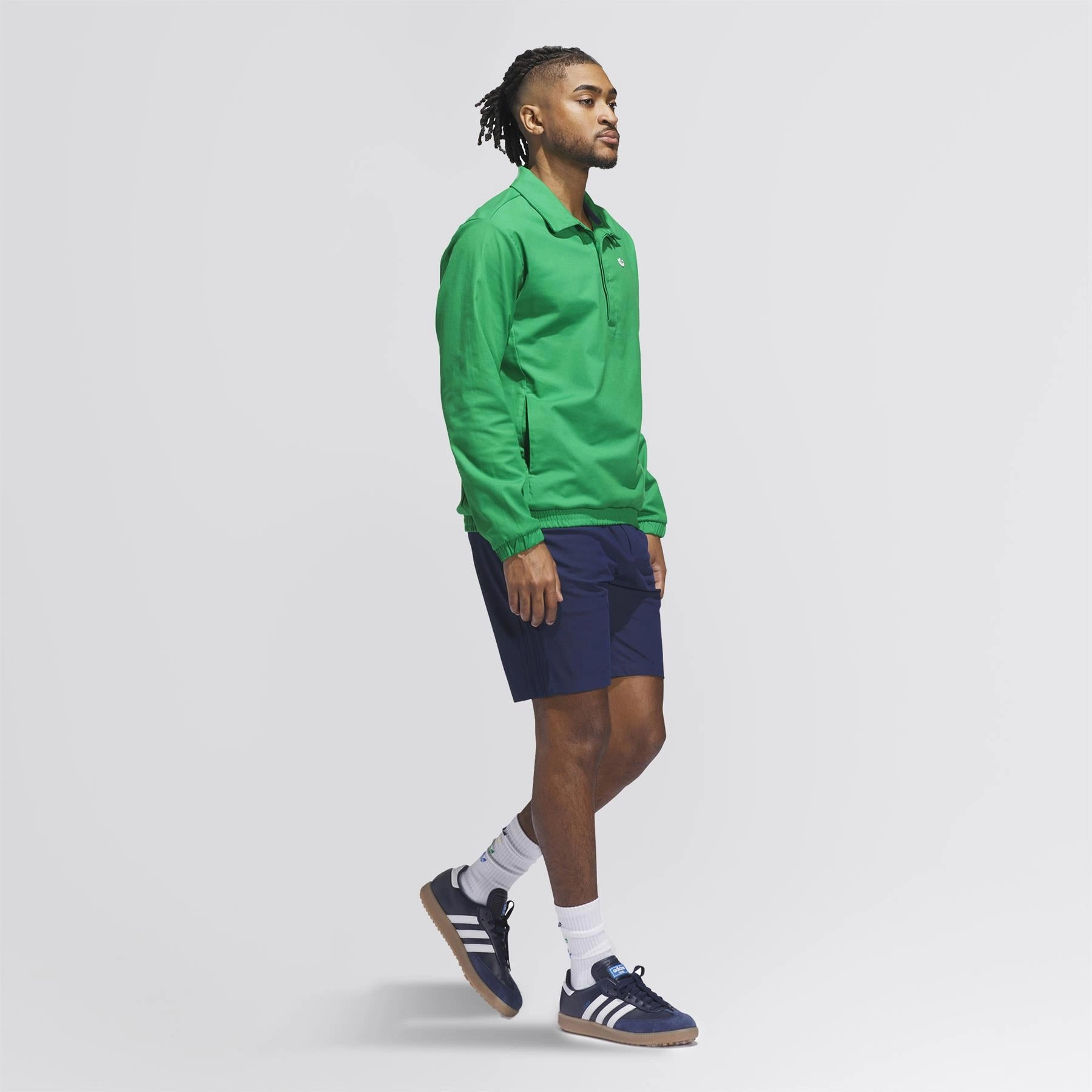 Compression Strap Adjustment Shelf Wind Jacket Green