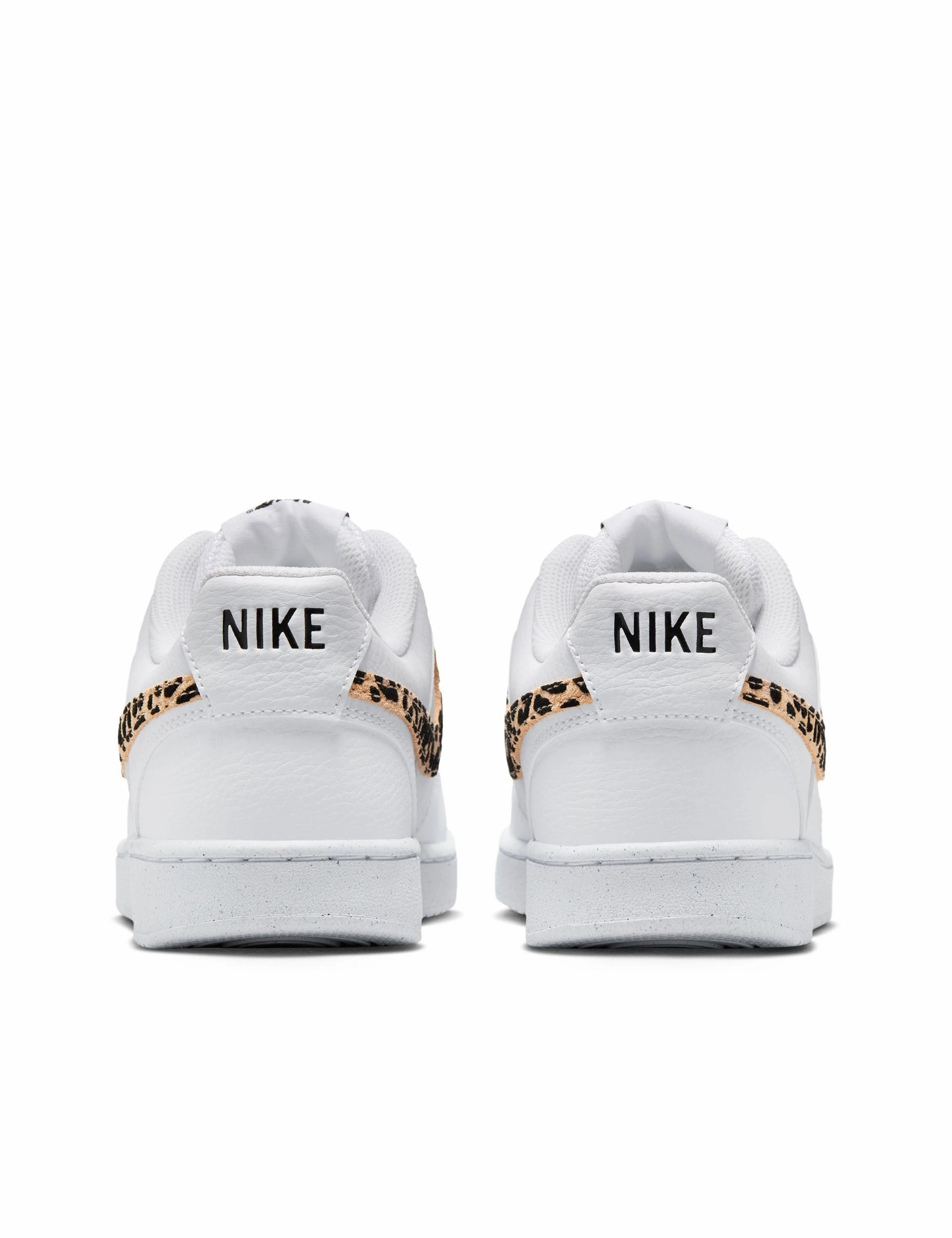 Court Vision Low Next Nature SE Shoes - White/Multi-Color/Black Light Reflection Relax Vibe