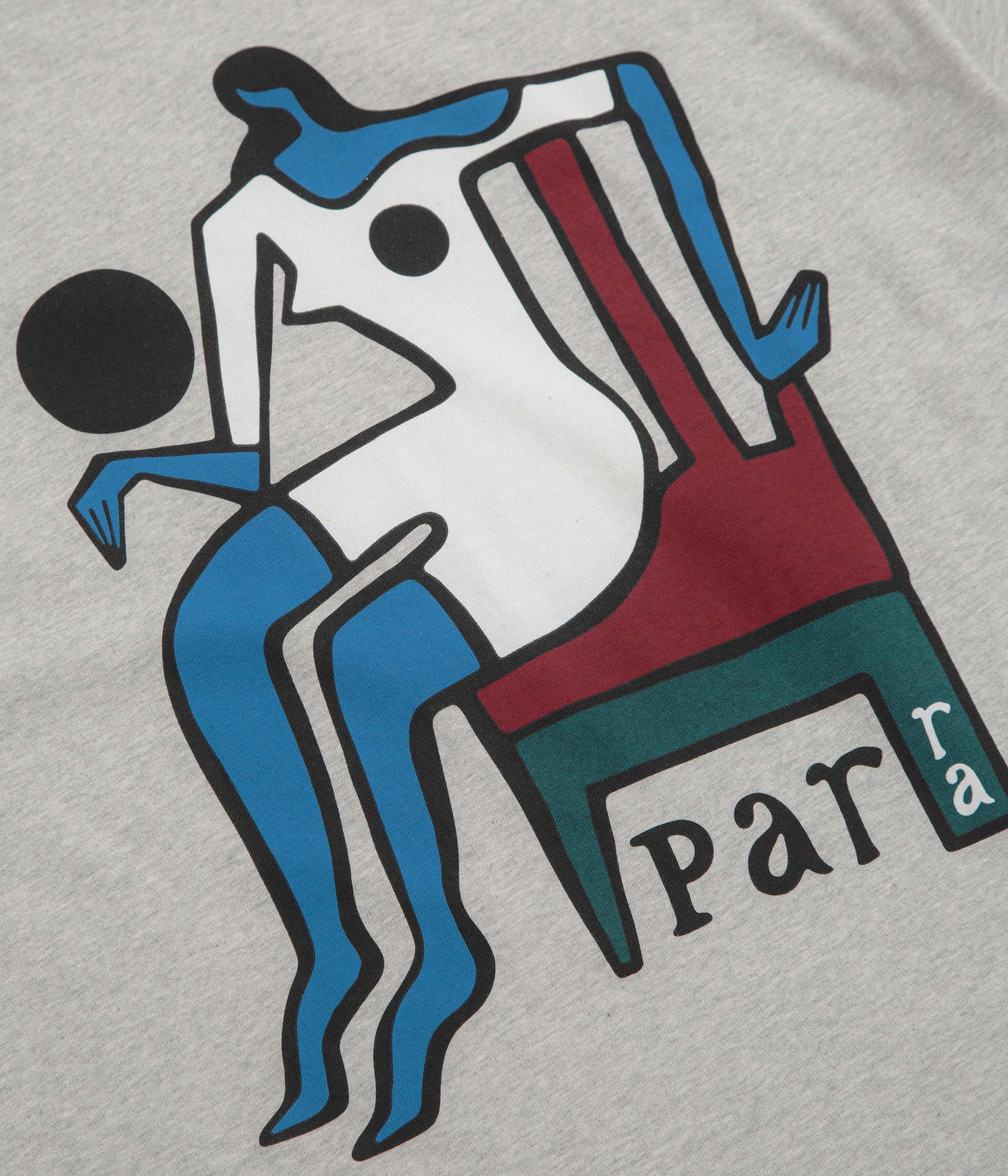 by Parra Chair Baller T-Shirt - Heather Grey Eco Friendly