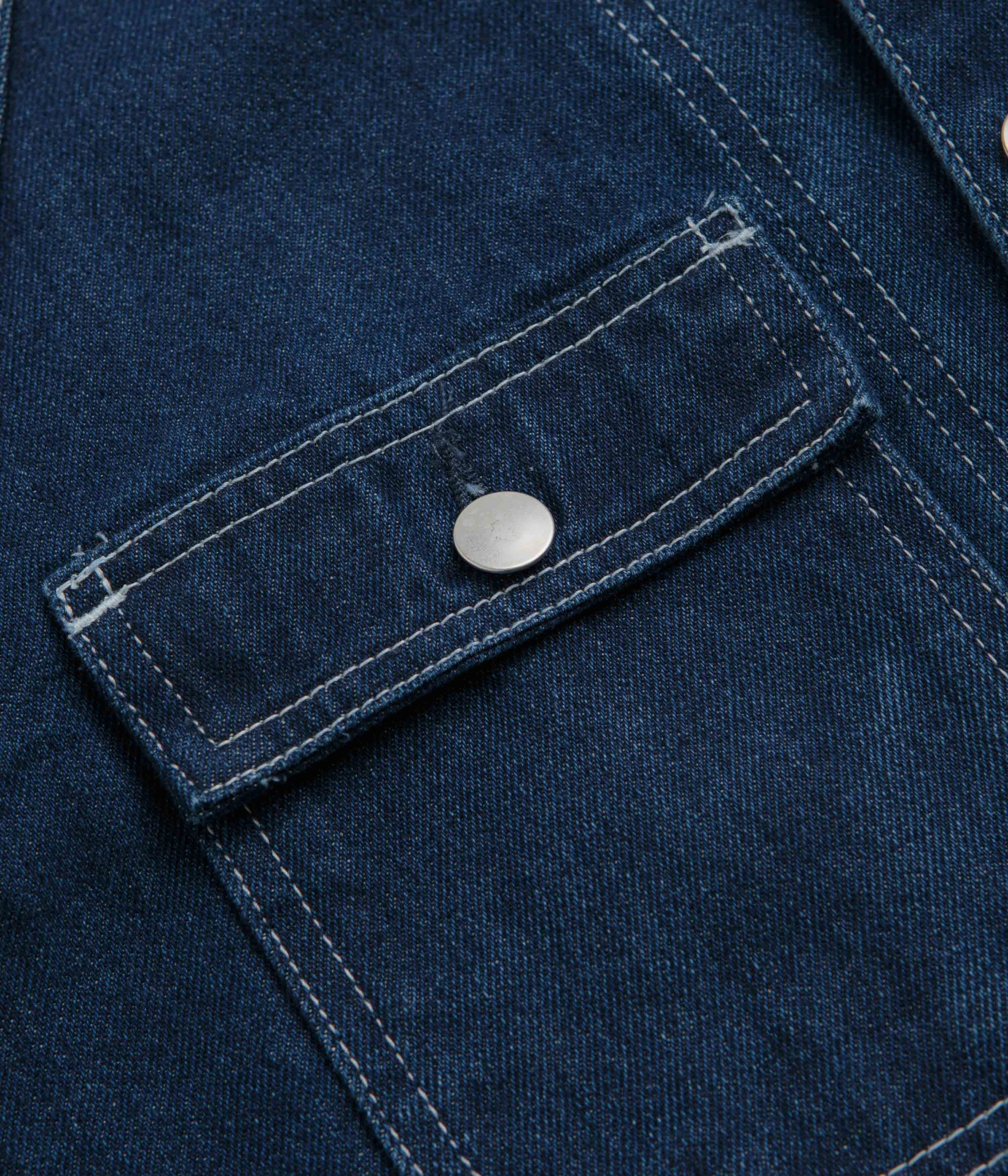 Service Works Denim 2.0 Coverall Jacket - One Wash Tech Utility