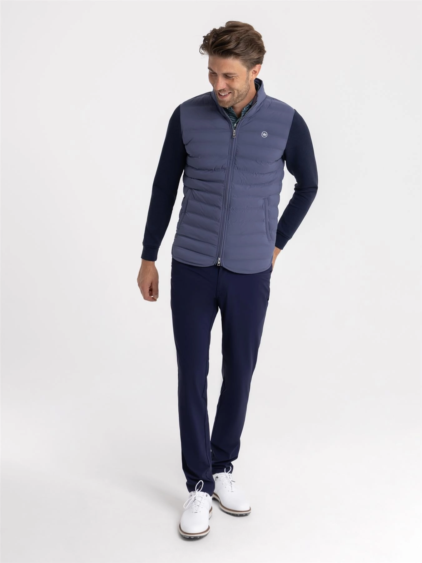 Classic Jacket Adventure Ready Wear Winsome Hybrid Cardigan Nebula Blue