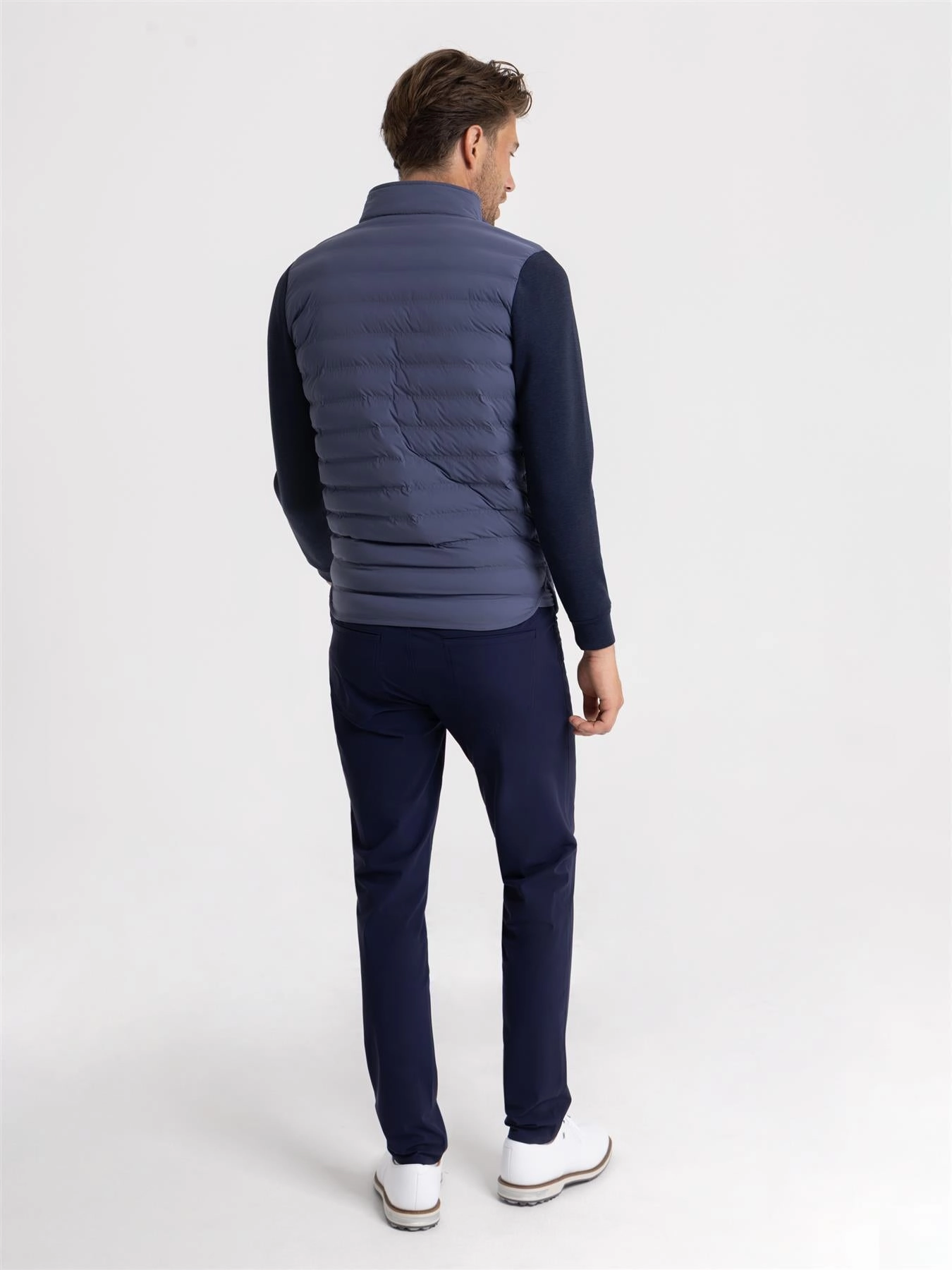 Winsome Hybrid Cardigan Nebula Blue Hiking Vibe design