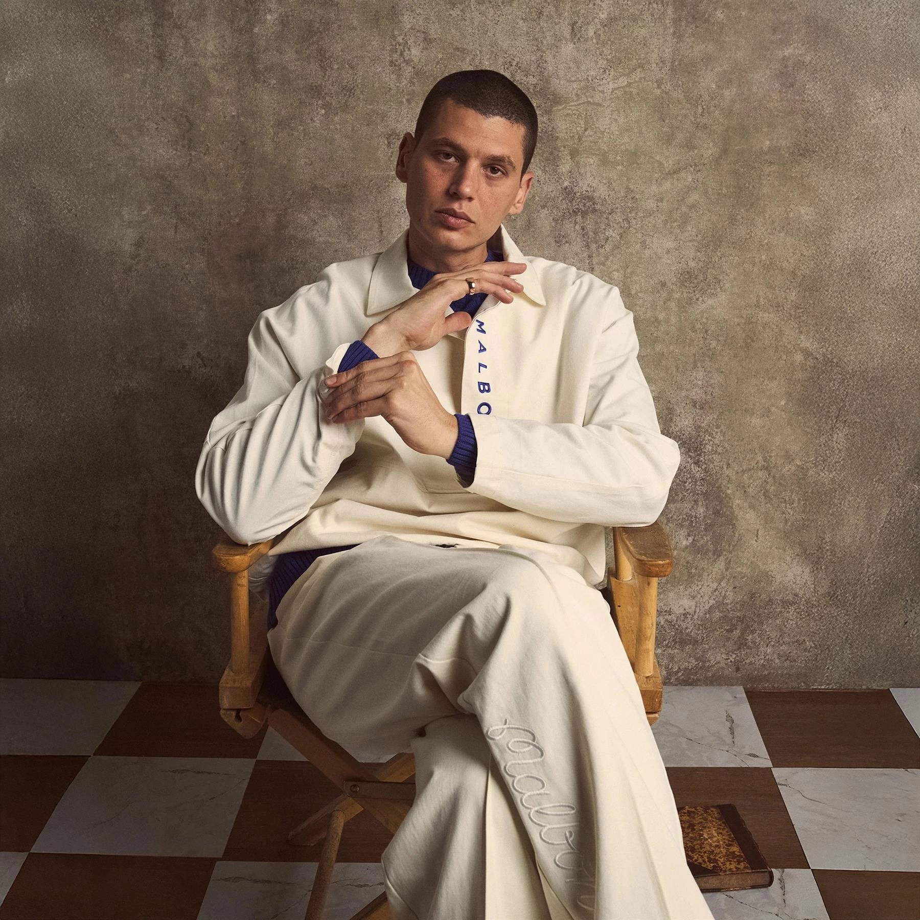 Club Malbon Pullover Ivory type