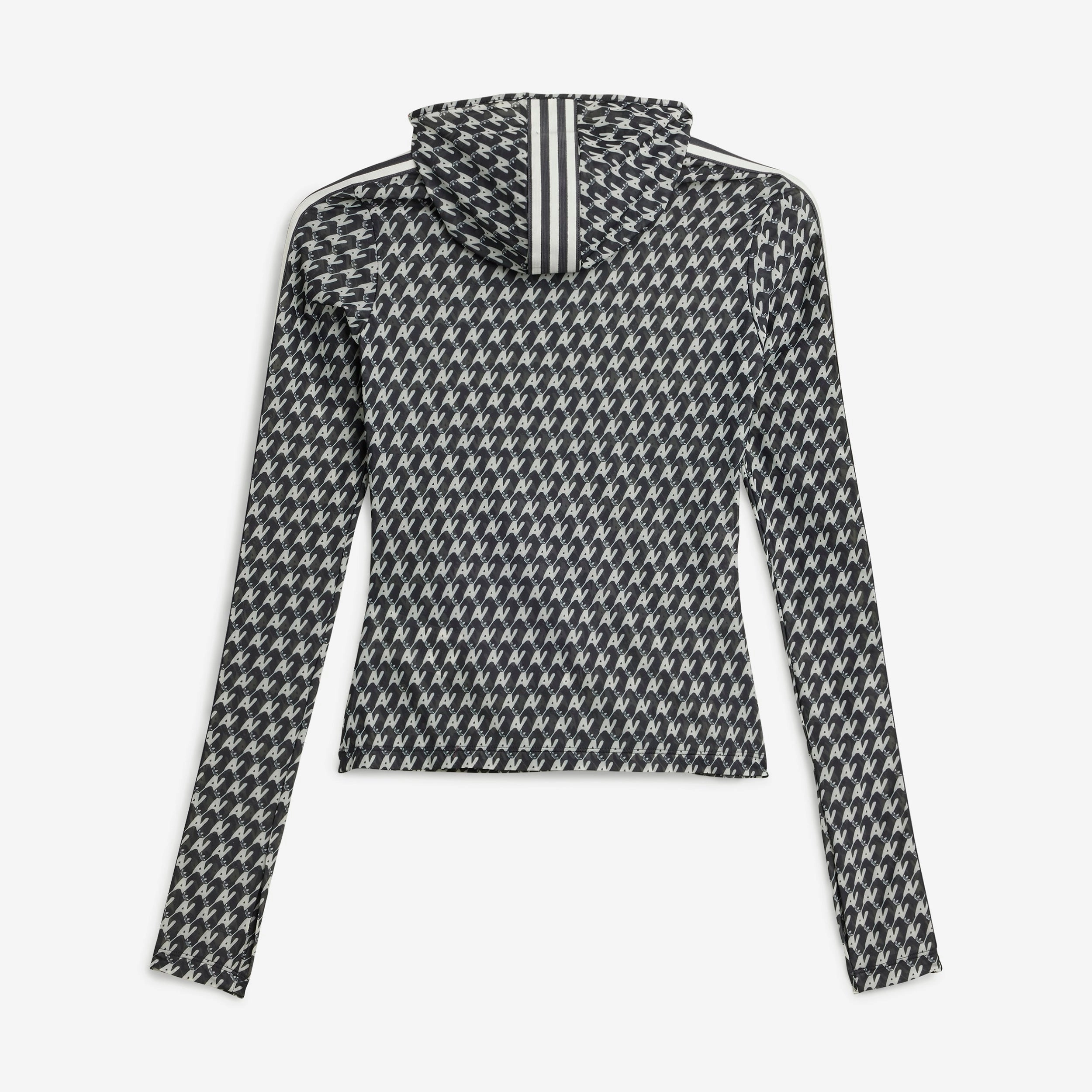 animal hem floral Wmns Mesh AOP Top x Avavav