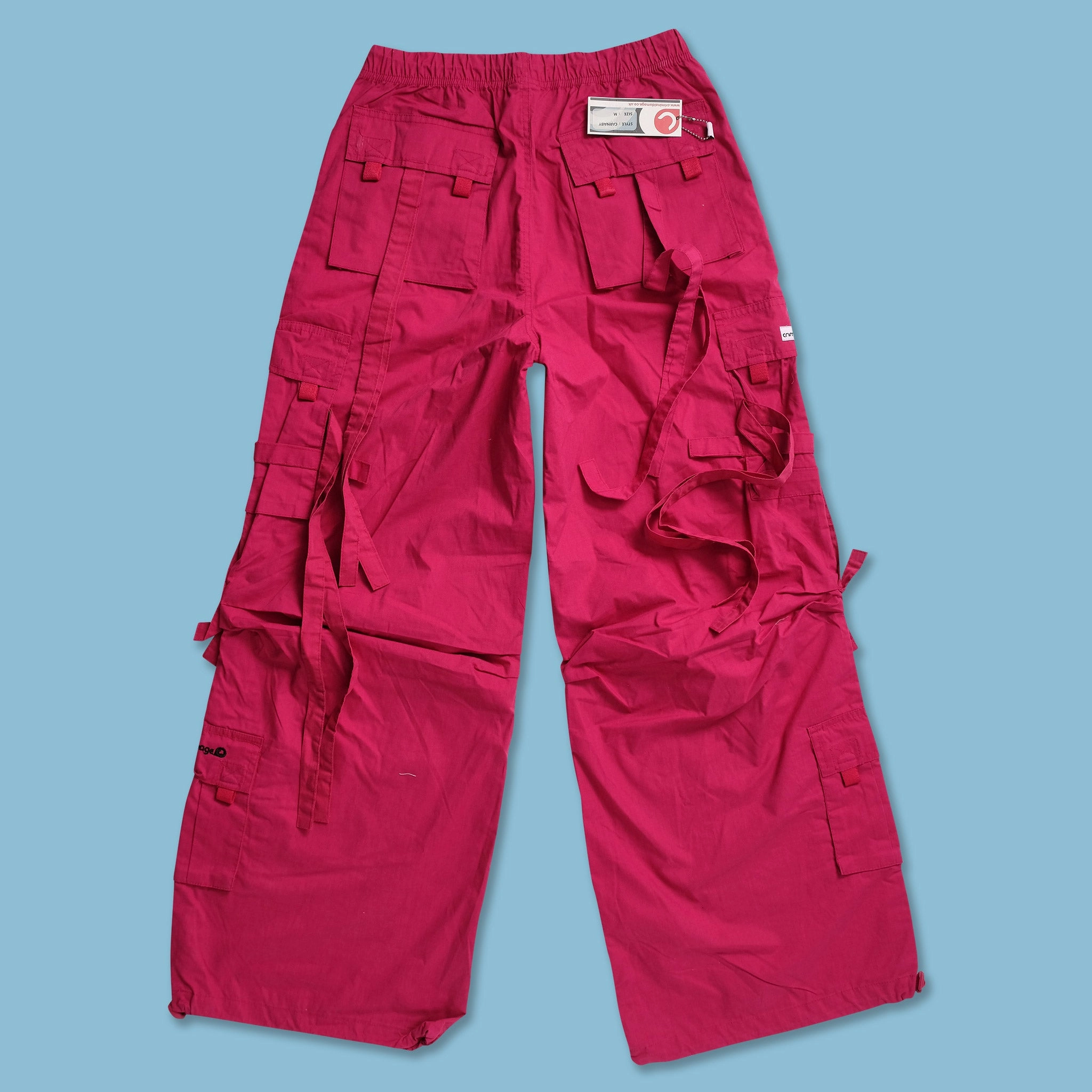 Breathable back panel Women's Y2K DS Parachute Pants