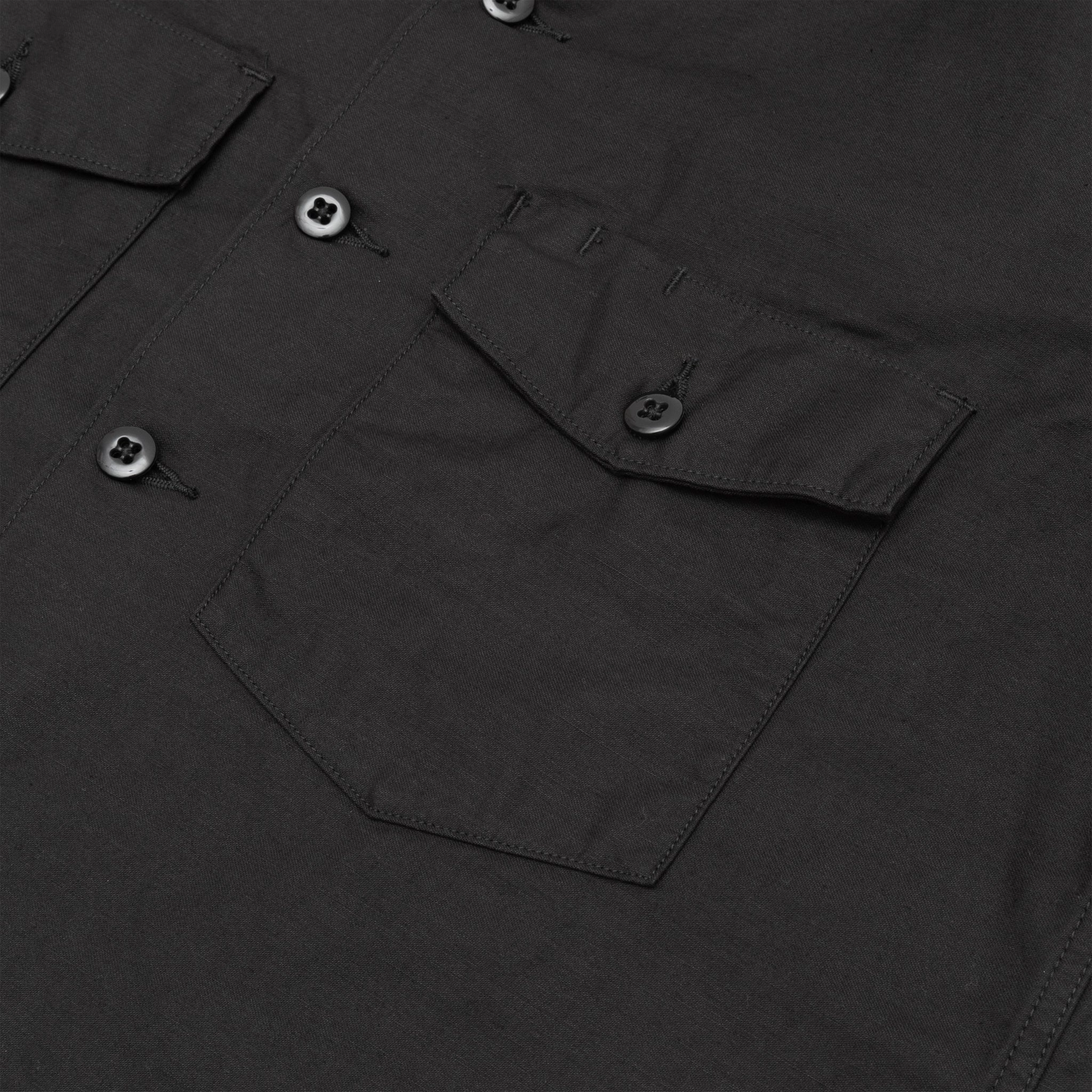 Job Interview Winter Retreat BACK SATEEN S/S FATIGUE SHIRT