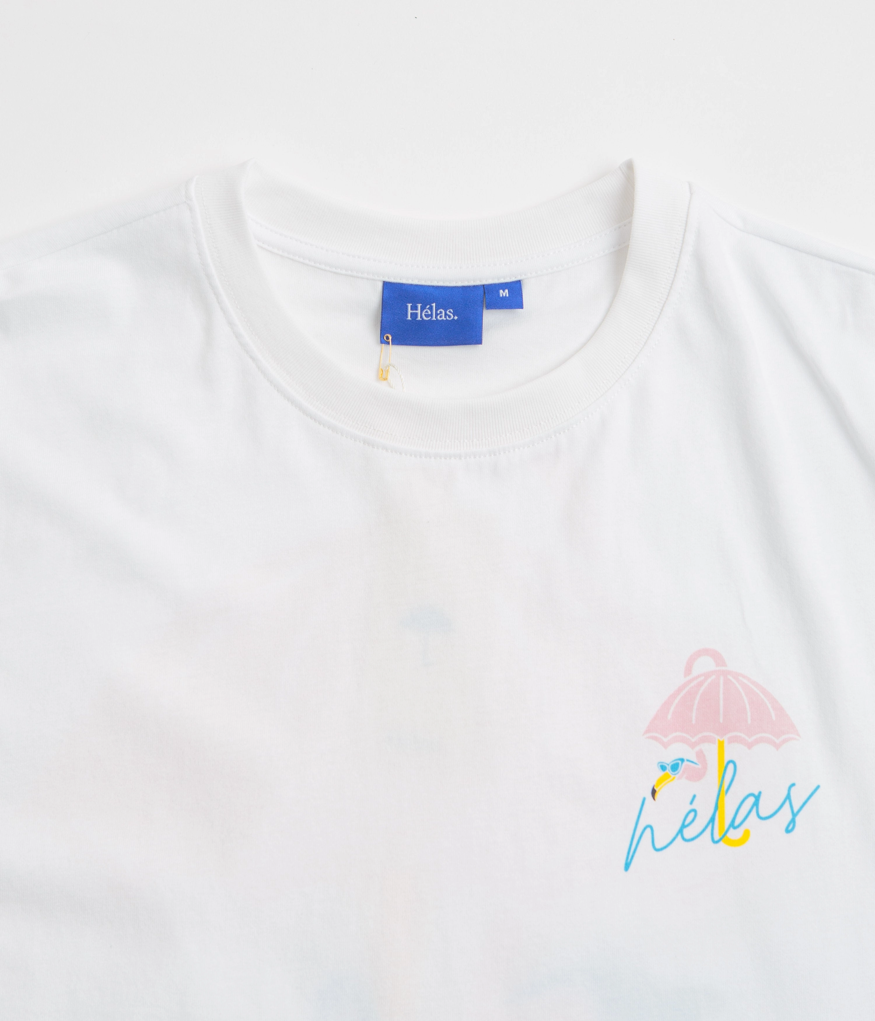 Adult Best-selling Helas Flamingo T-Shirt - White