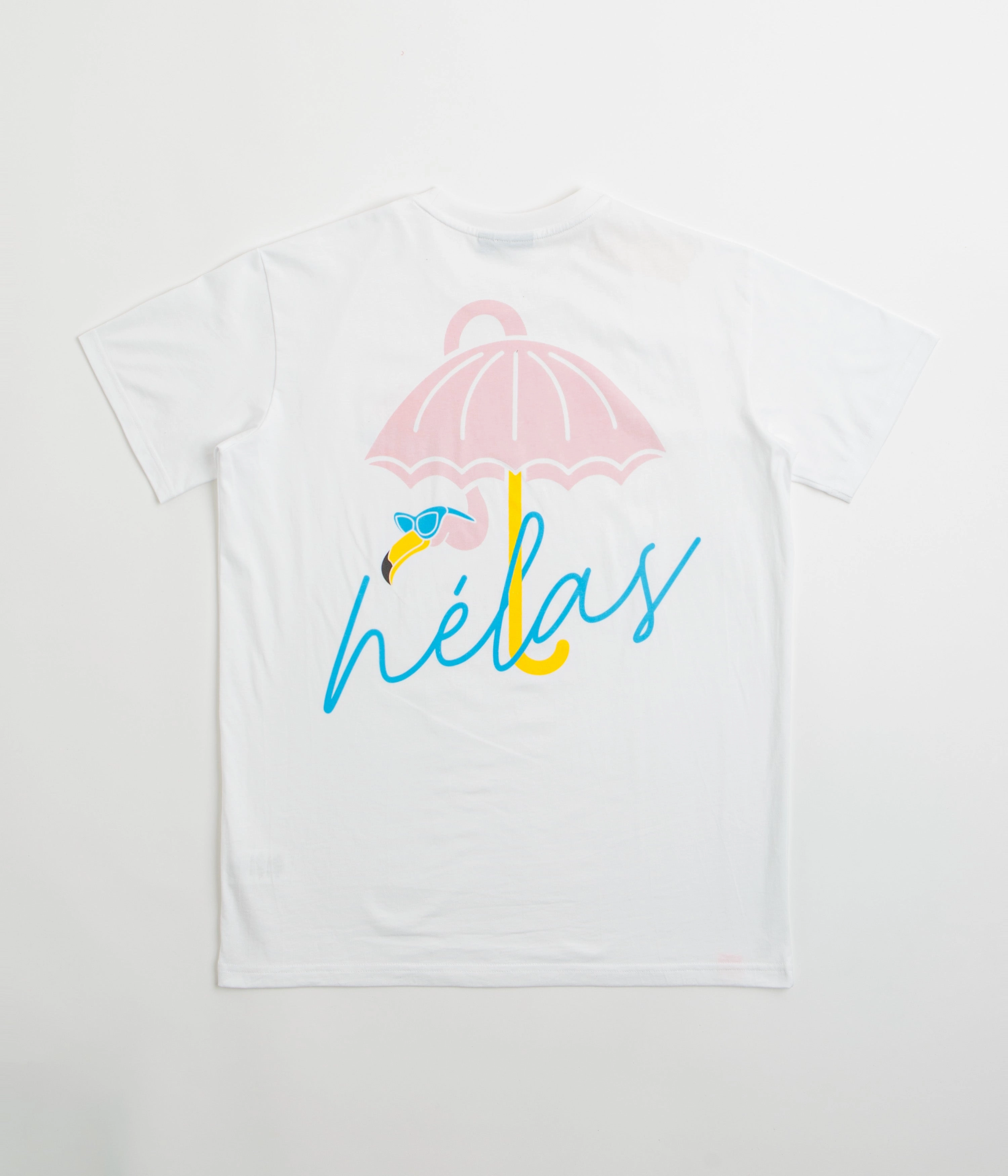 Helas Flamingo T-Shirt - White shirt silhouette