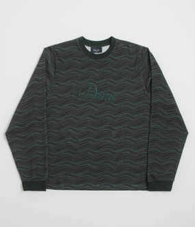 Sequined design safari venue Dime Transmission Long Sleeve T-Shirt - Emerald