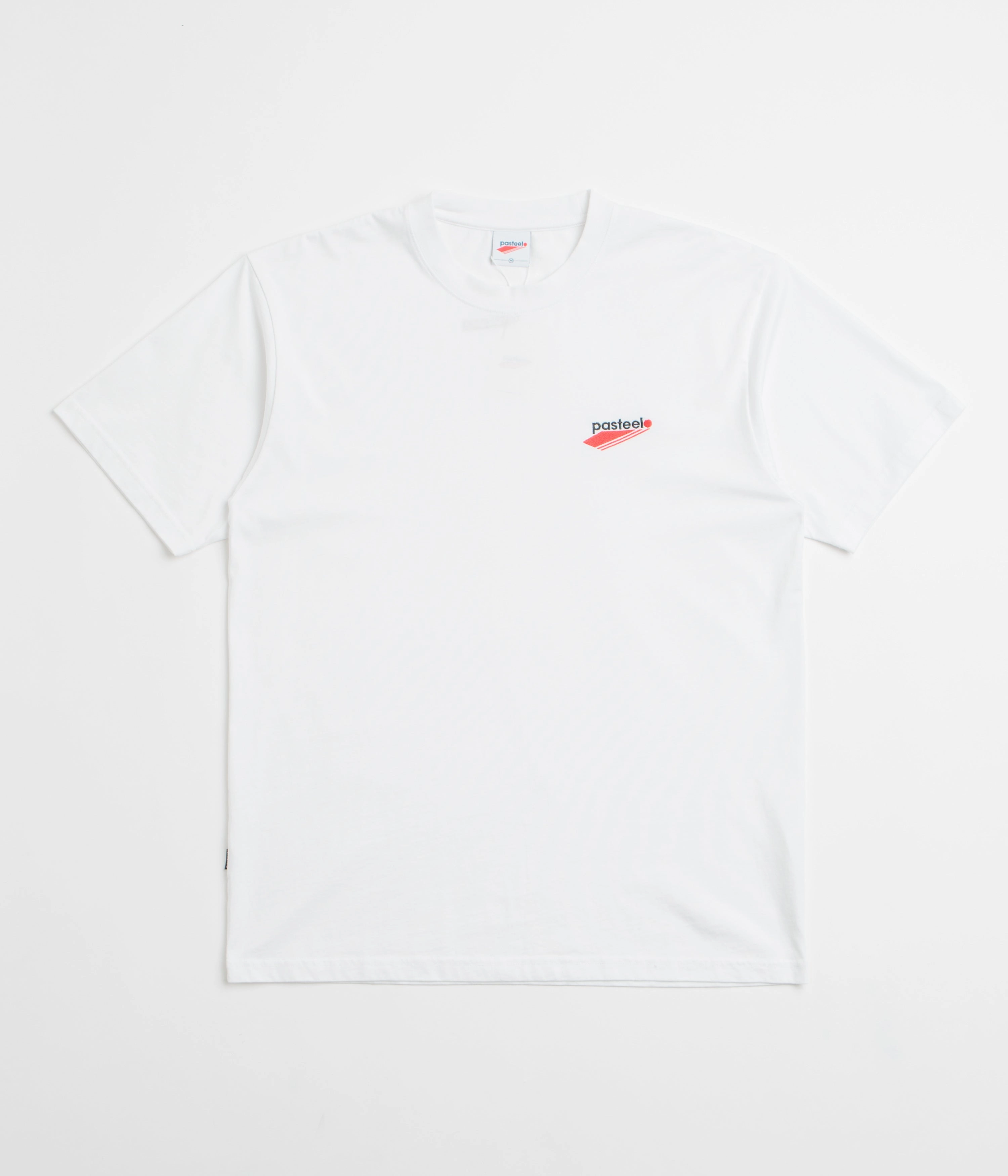 Pasteelo Embroidered O.G. T-Shirt - White casual event V neck